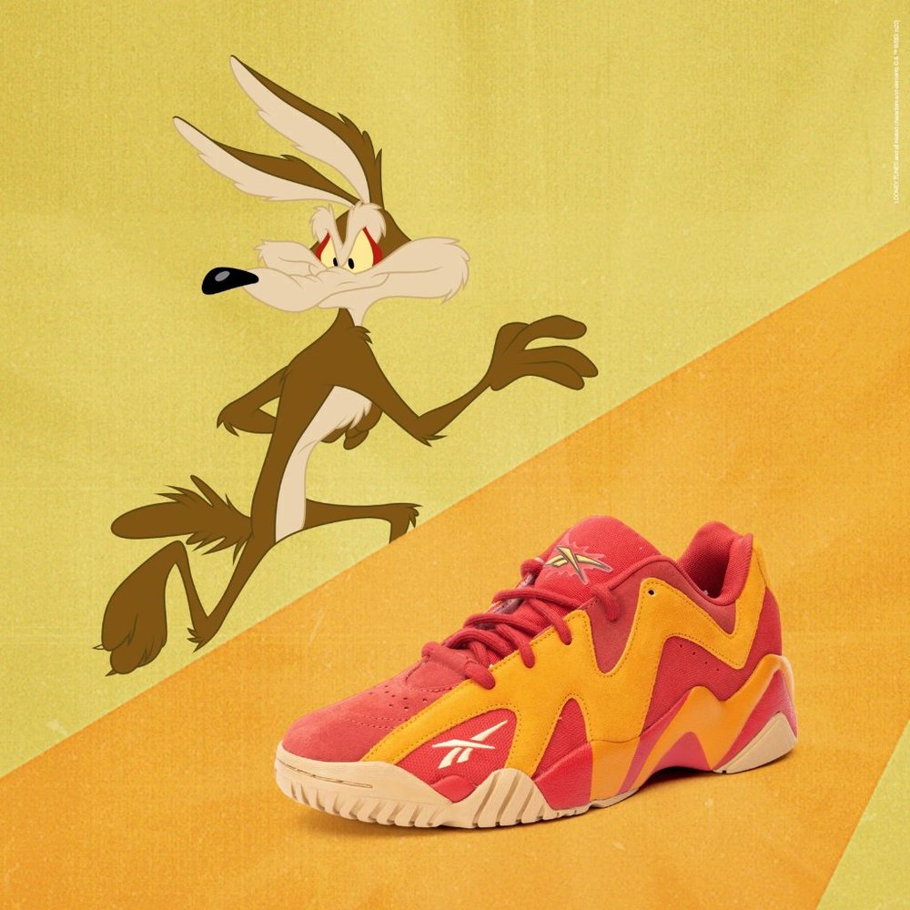 New REEBOK Men's Hurrikaze X Looney Tunes Ii Low Basketball Shoes